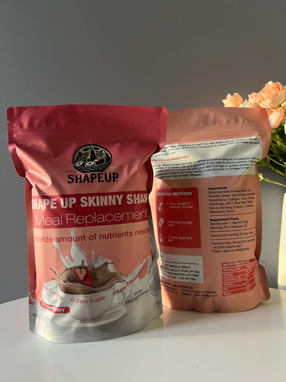 strawberry meal replacement strawberry meal replacement